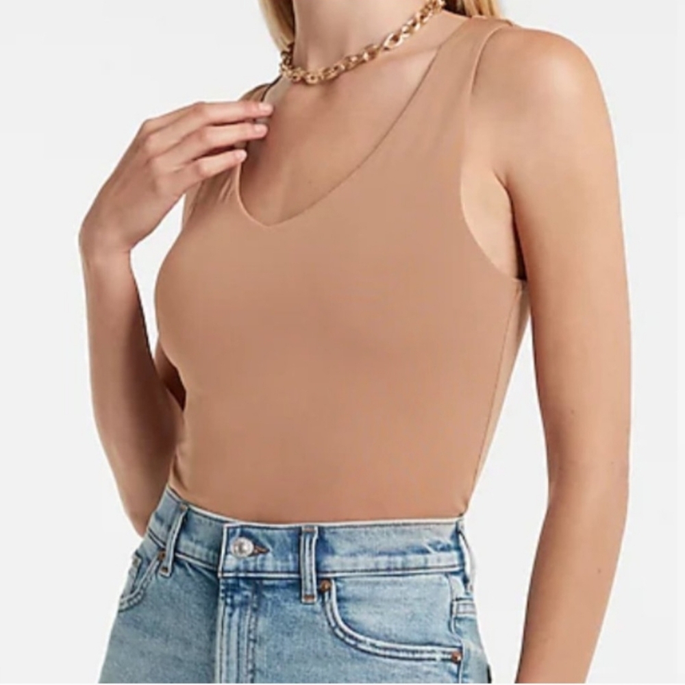 Tan Express Body Contour Bodysuit.